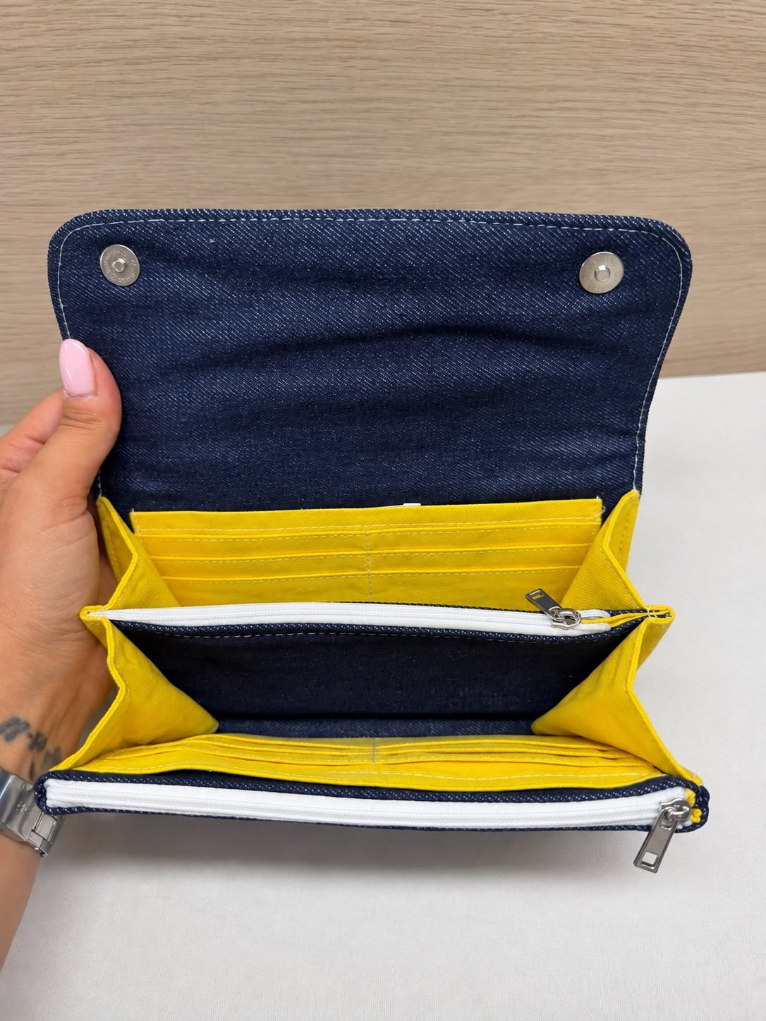 Borsellino - Jeans e Giallo